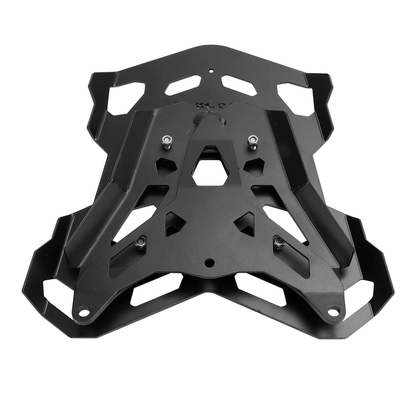 BLACK ALUMINUM TOP RACK CARRIER FOR YAMAHA TRACER 9 / GT 2021 2022 2023 2024