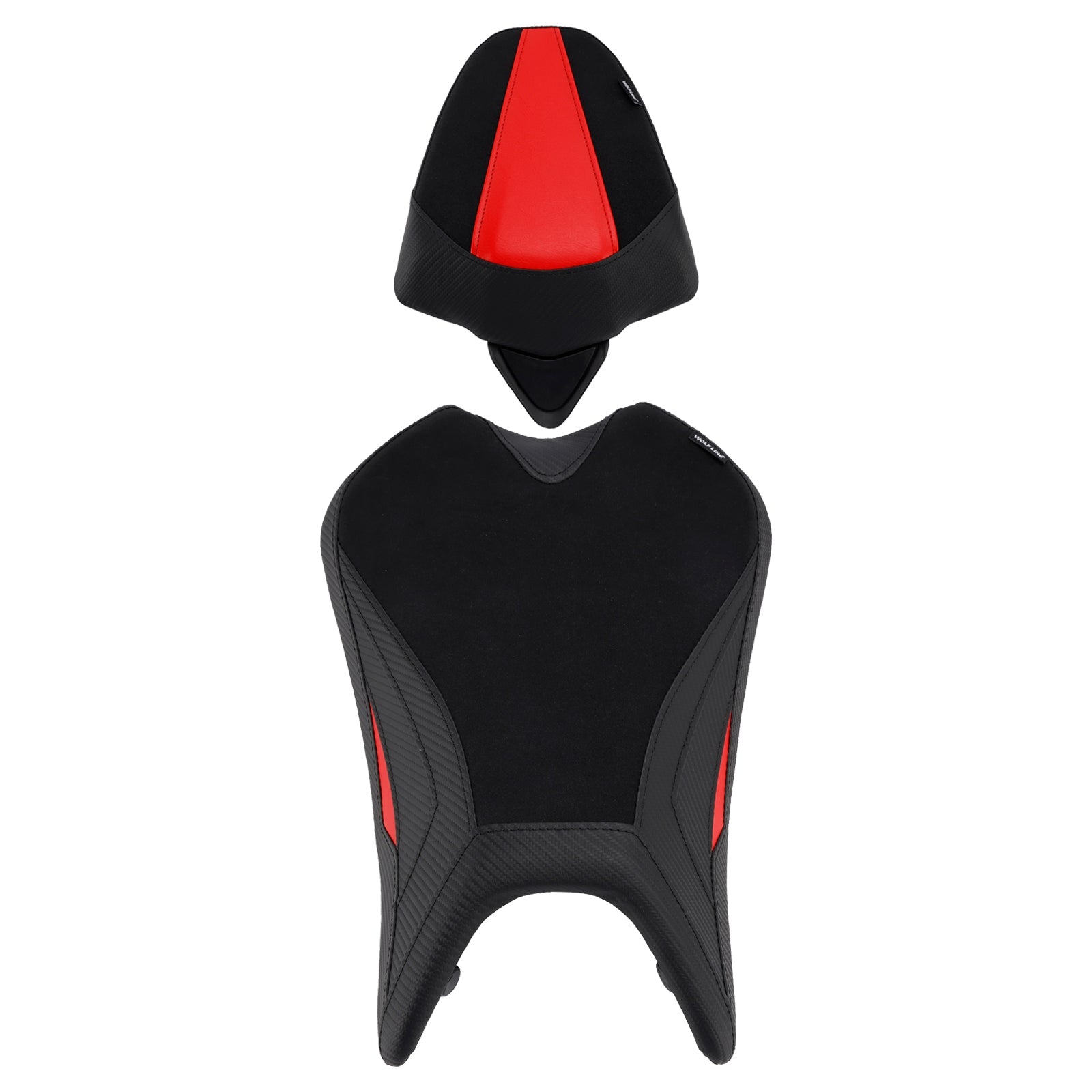 2024-2025 For Aprilia Rs457 Rs 457 Lower Front W/ Rear Seat Driver Pillion Black