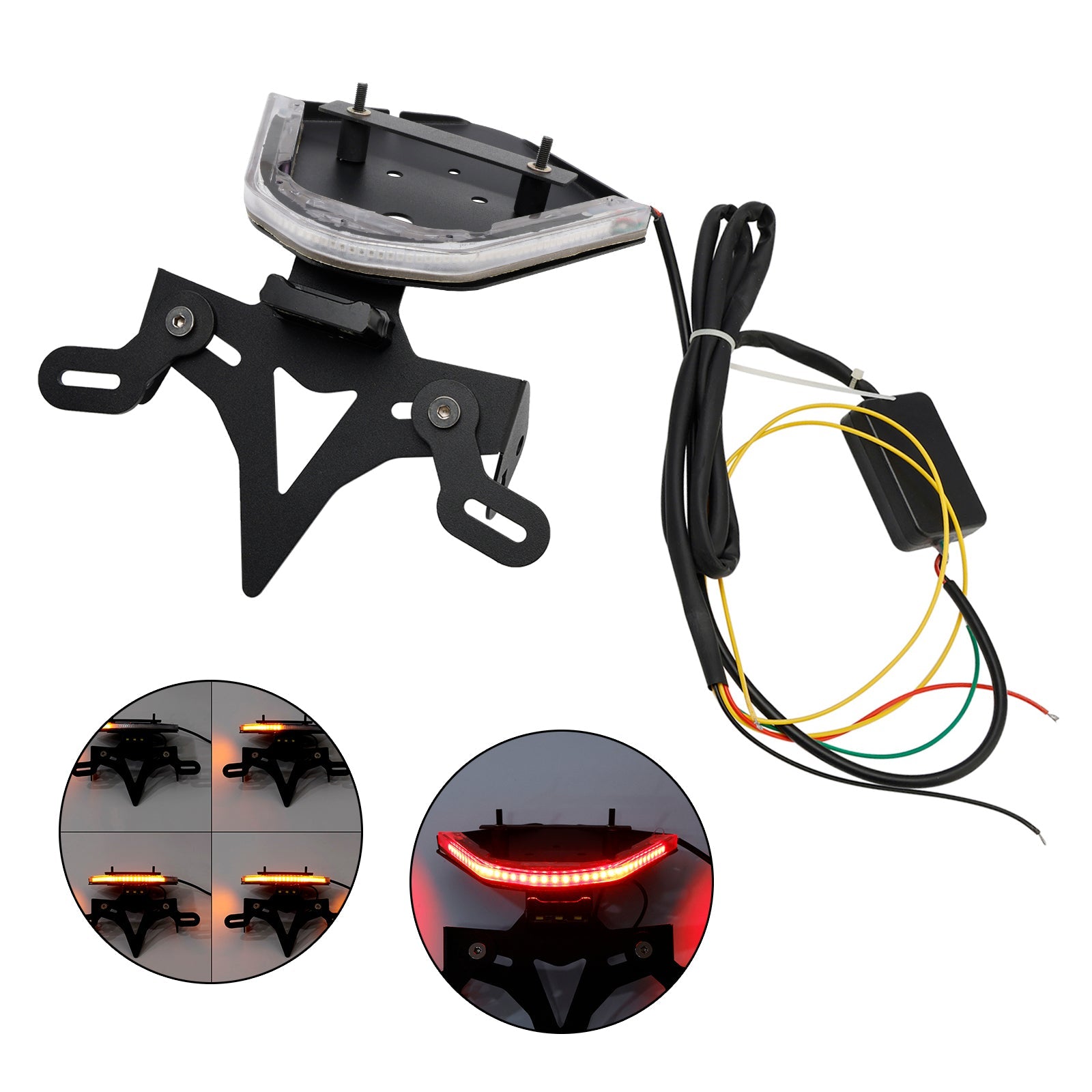 2021-2024 BMW S1000RR Aluminum Alloy License Plate Holder Frame Bracket
