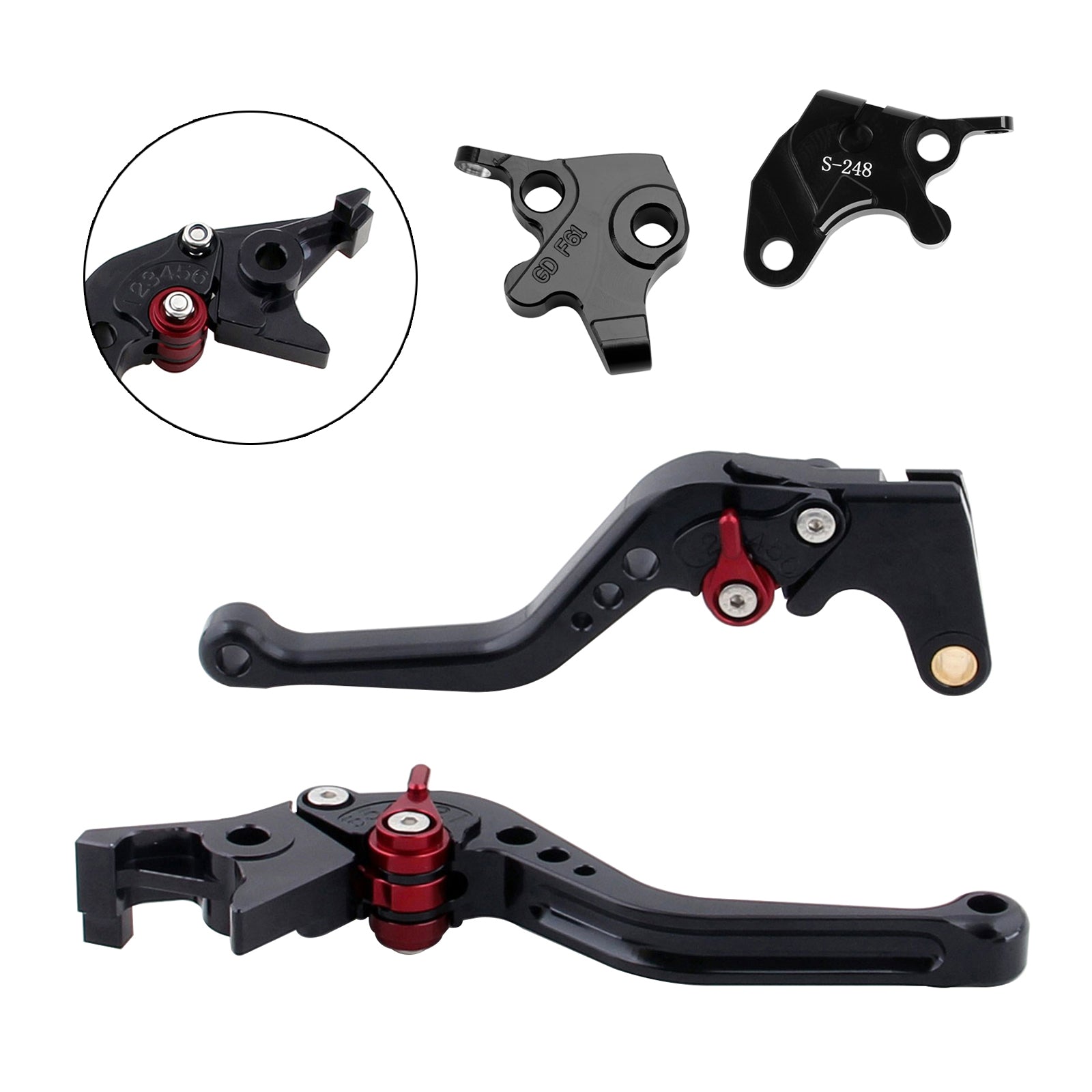 2008-2011 YAMAHA YZF R125 NEW Short Clutch Brake Lever