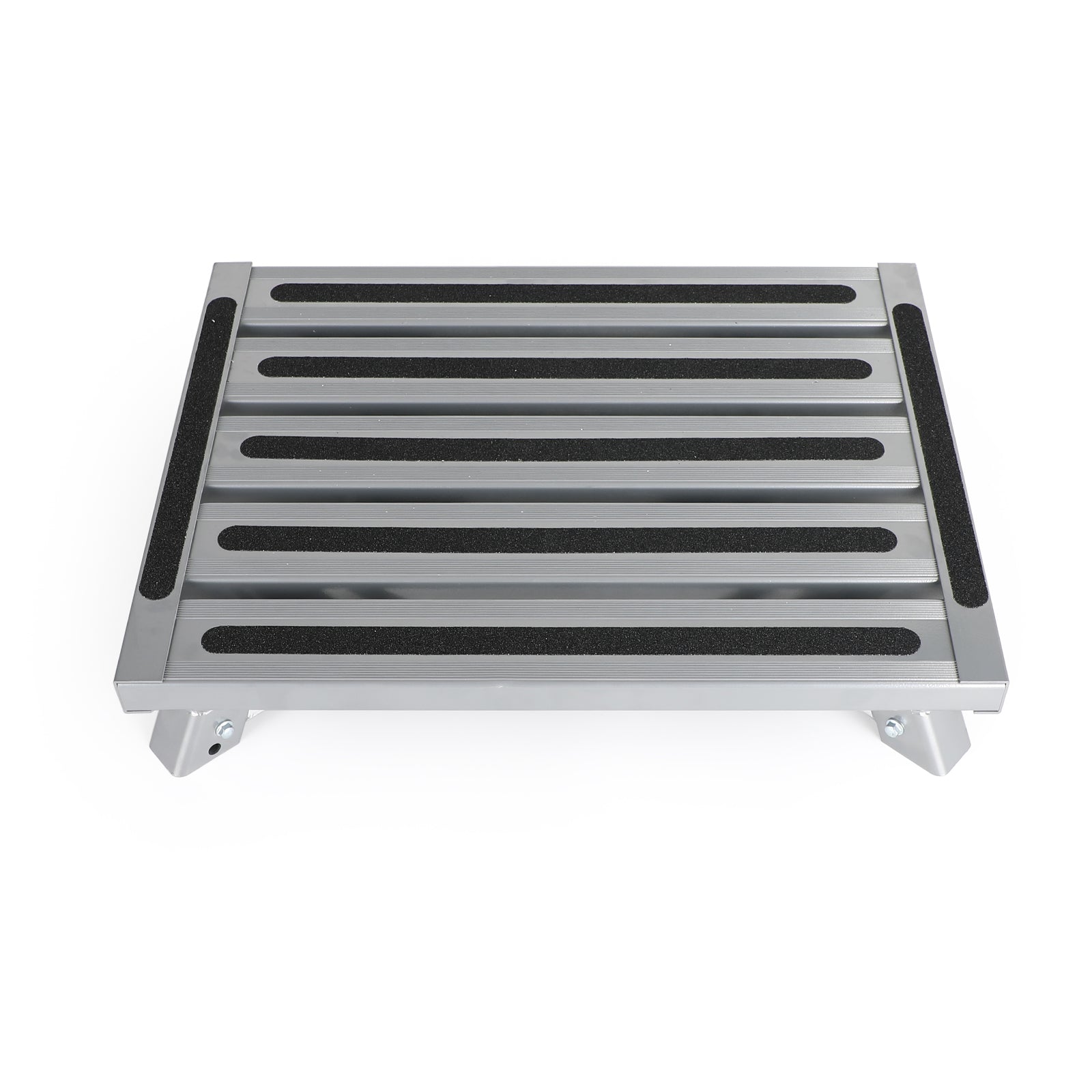 Trailer Camper Working Ladder Aluminum Platform Folding RV Step Stool Portable