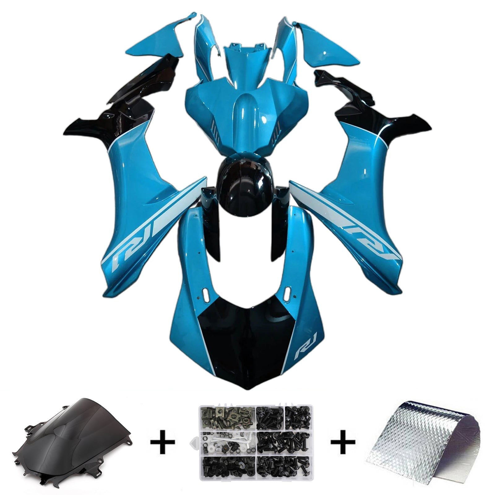 2020-2025 Yamaha YZF R1 Injection Fairing Kit Bodywork Plastic ABS #101