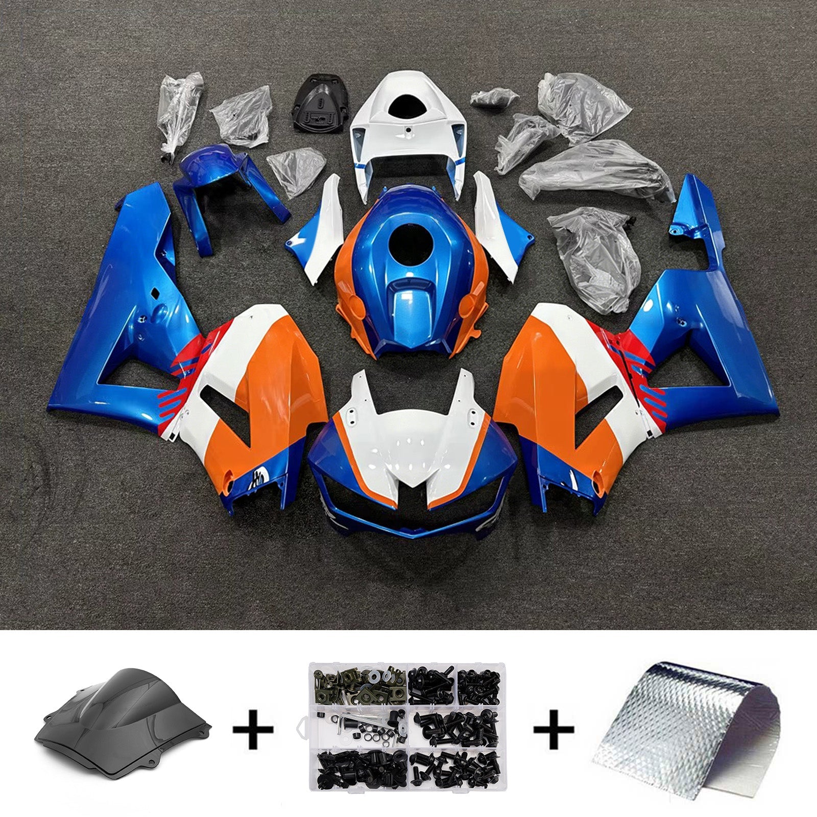Injection Fairing Kit Bodywork Plastic ABS For Honda CBR600RR 2013-2025 F5
