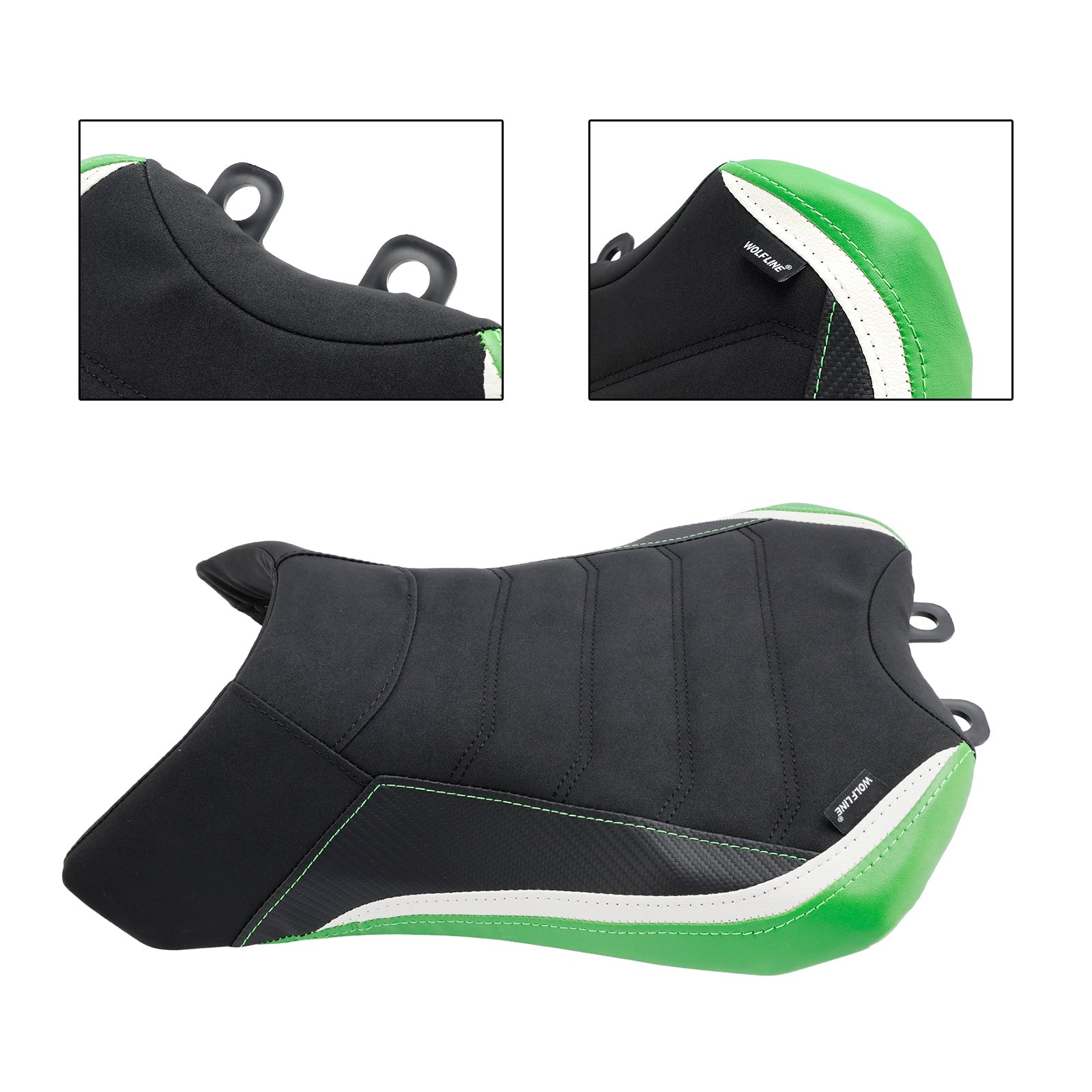 2022-2023 KAWASAKI Ninja 1000SX Front Driver Raider Seat Pillion Saddle Green