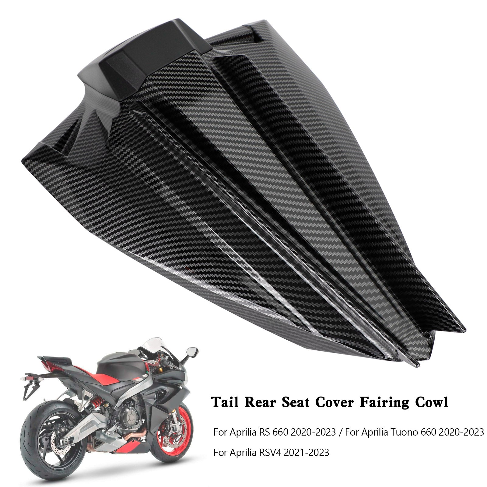 Aprilia Tuono660 RS660 2020-2026 Rear Seat Cover Fairing Cowl