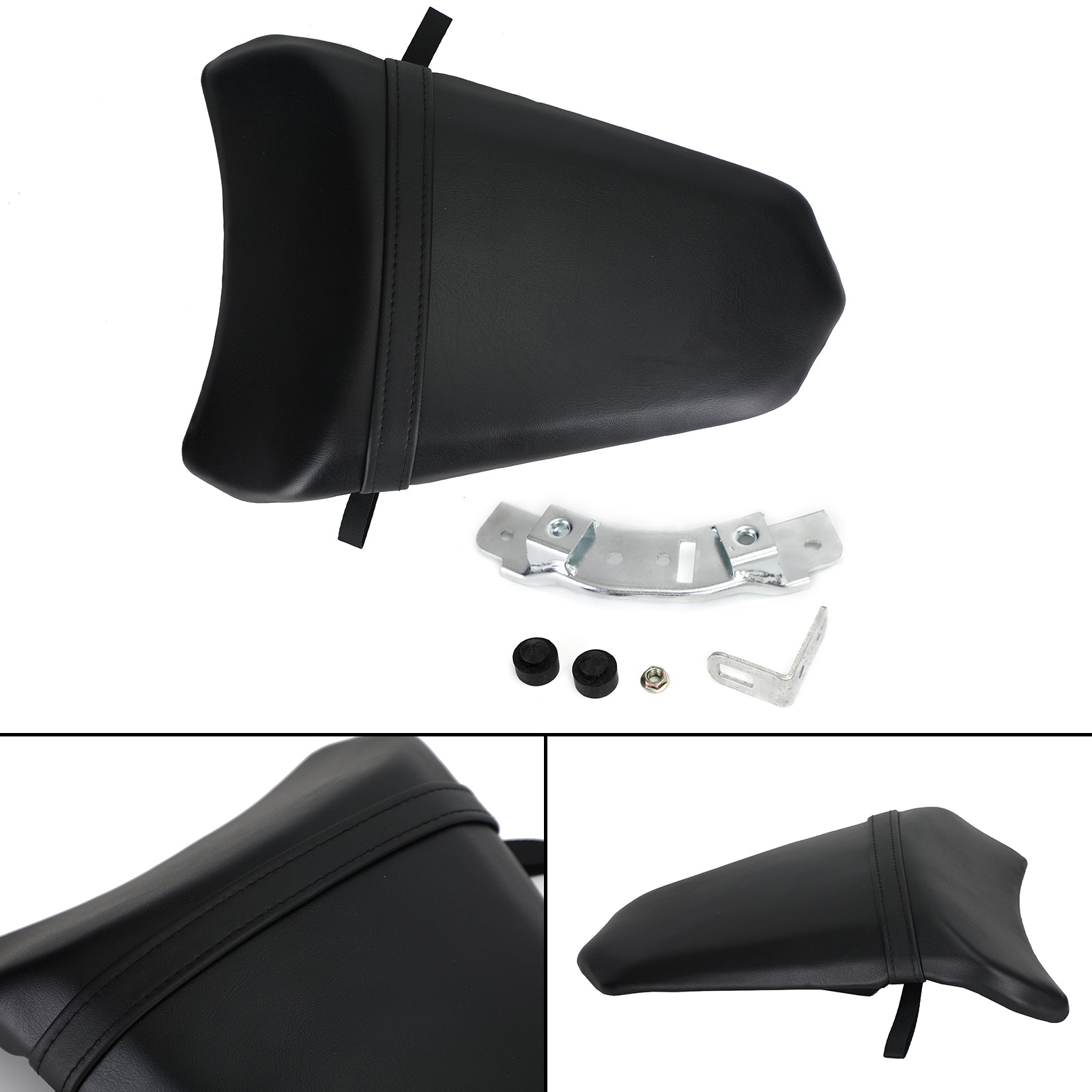 Areyourshop Rear Passenger Seat Black Cushion Fit For Kawasaki Ninja 650 Ex650 2017-2019