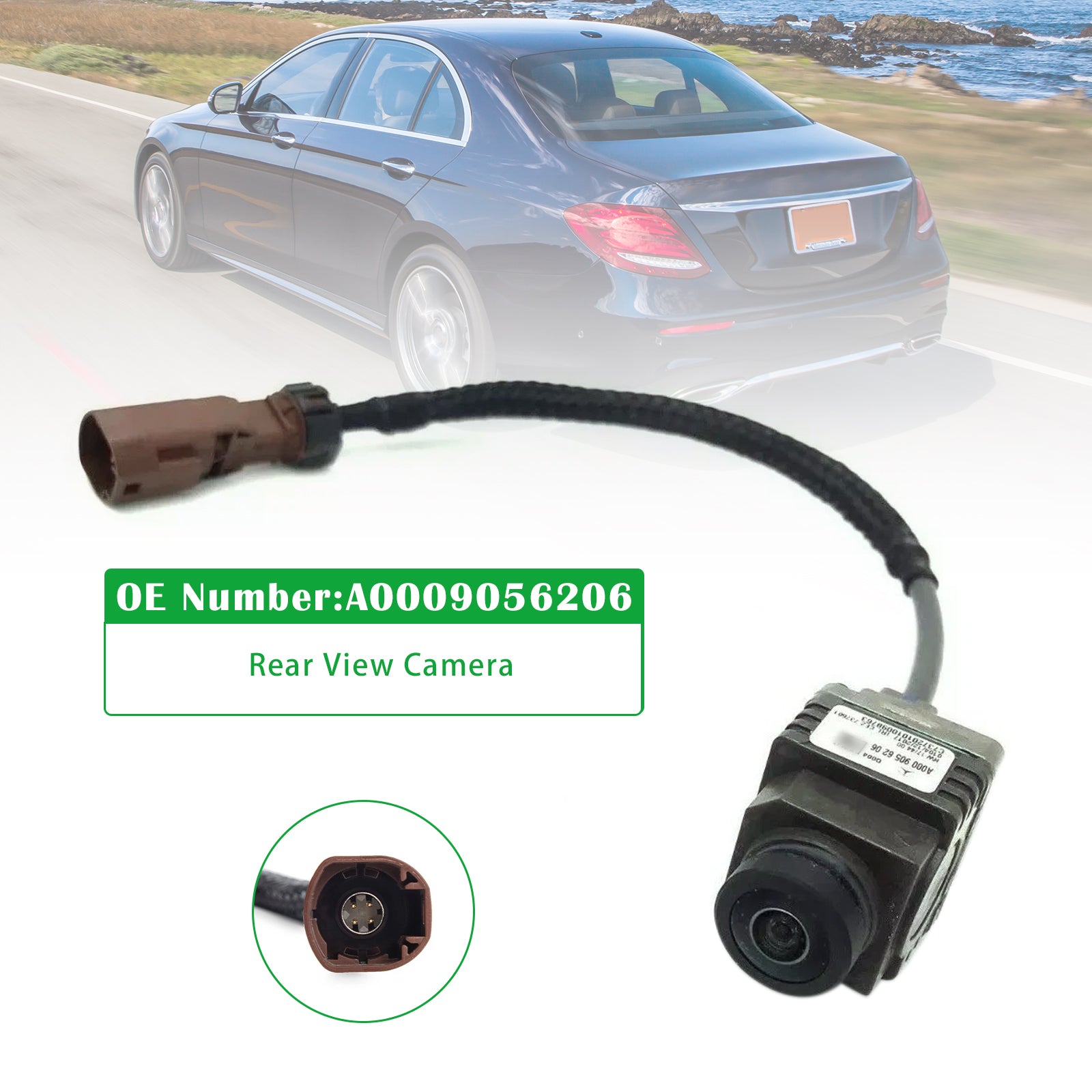 2017 Mercedes-Benz Maybach S550 Rear View Camera A0009056206
