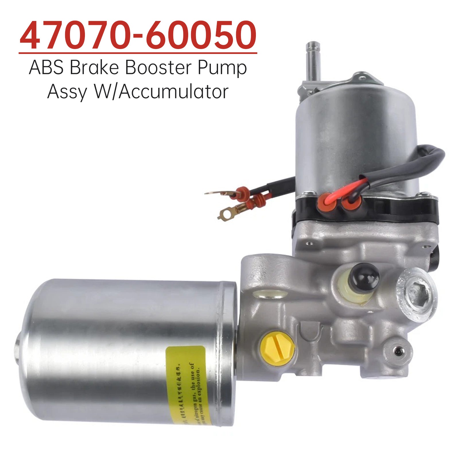 2009 Toyota Land Cruiser PRADO GDJ15#、KDJ15#GRJ15# ABS Brake Booster Pump Assy W/Accumulator 47070-60050