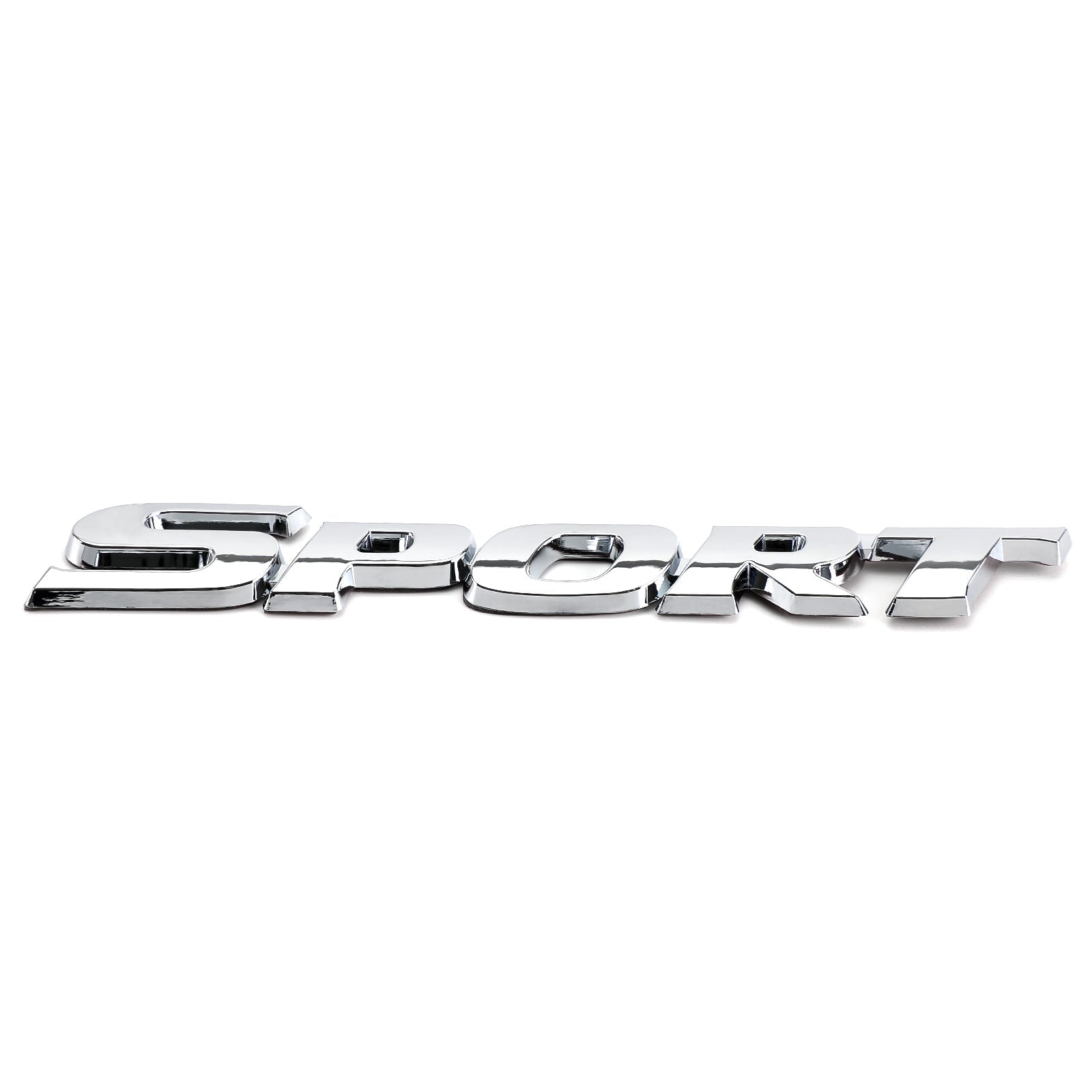 3D Metal Sport Logo Car Trunk Tailgate Emblem Badge Decal Sticker Silver Generic