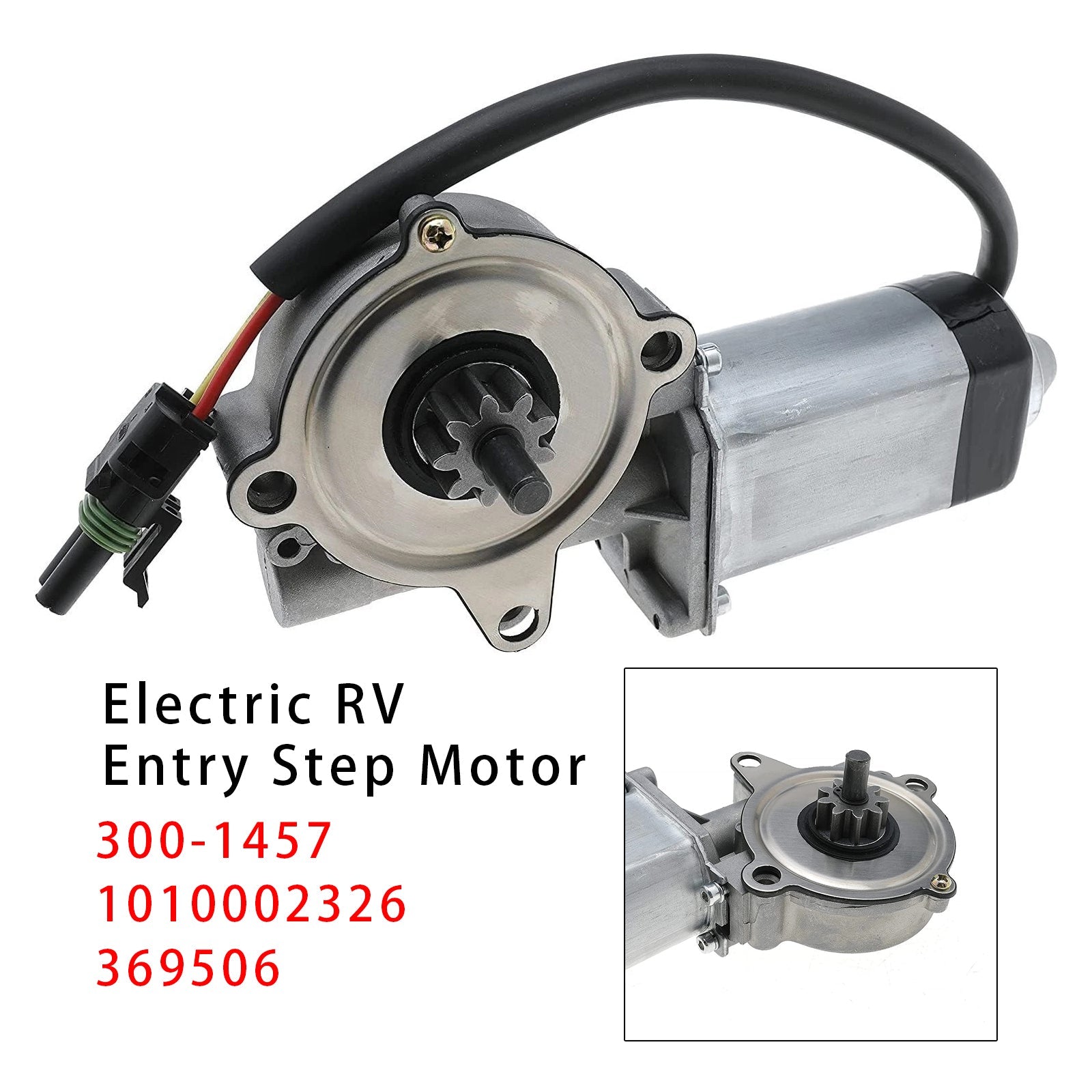 300-1457 Electric RV Entry Step Motor For 1010002326 369506 Revolution Series