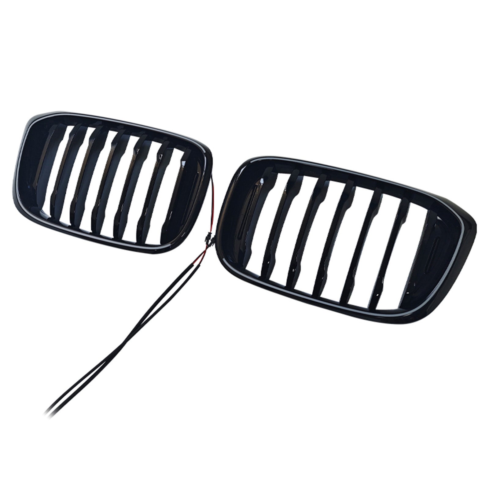 Gloss Black Front Kidney Grill Grille Fit BMW X4 G02 X3 G01 G08 2018-2021