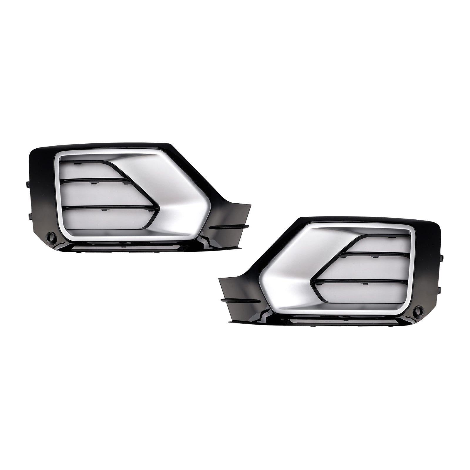 2016-2020 Audi Q2 2PCS Front Bumper Grille Fog Lamp Grille 81A807681G 81A807682G