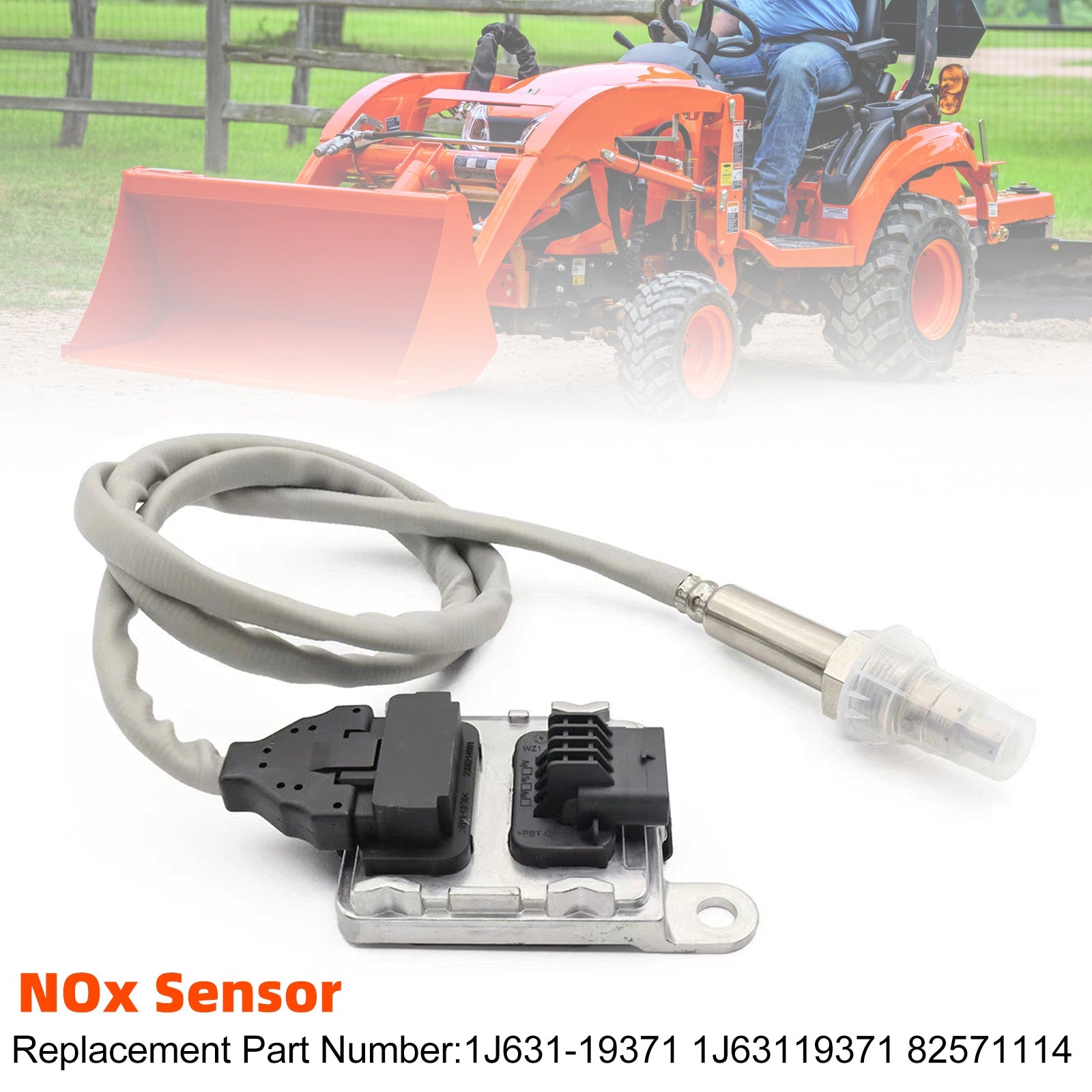 Nitrogen Oxide Sensor Nox Sensor 1J631-19371 1J63119371 82571114 For Kubota