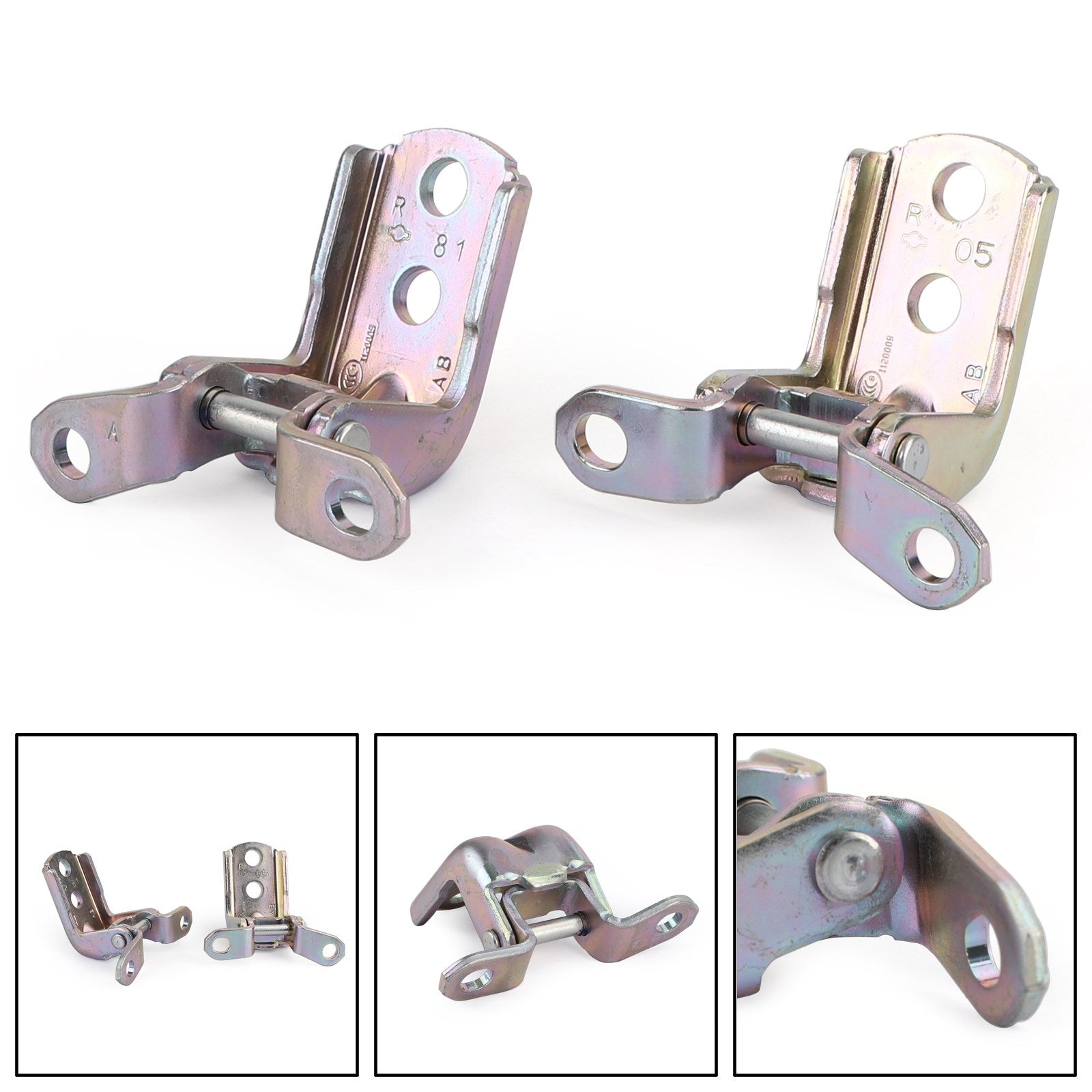 Car Front Left&Right Door Hinges Set Upper/Lower For Nissan Patrol GU Y61 824212J000, 824202J000