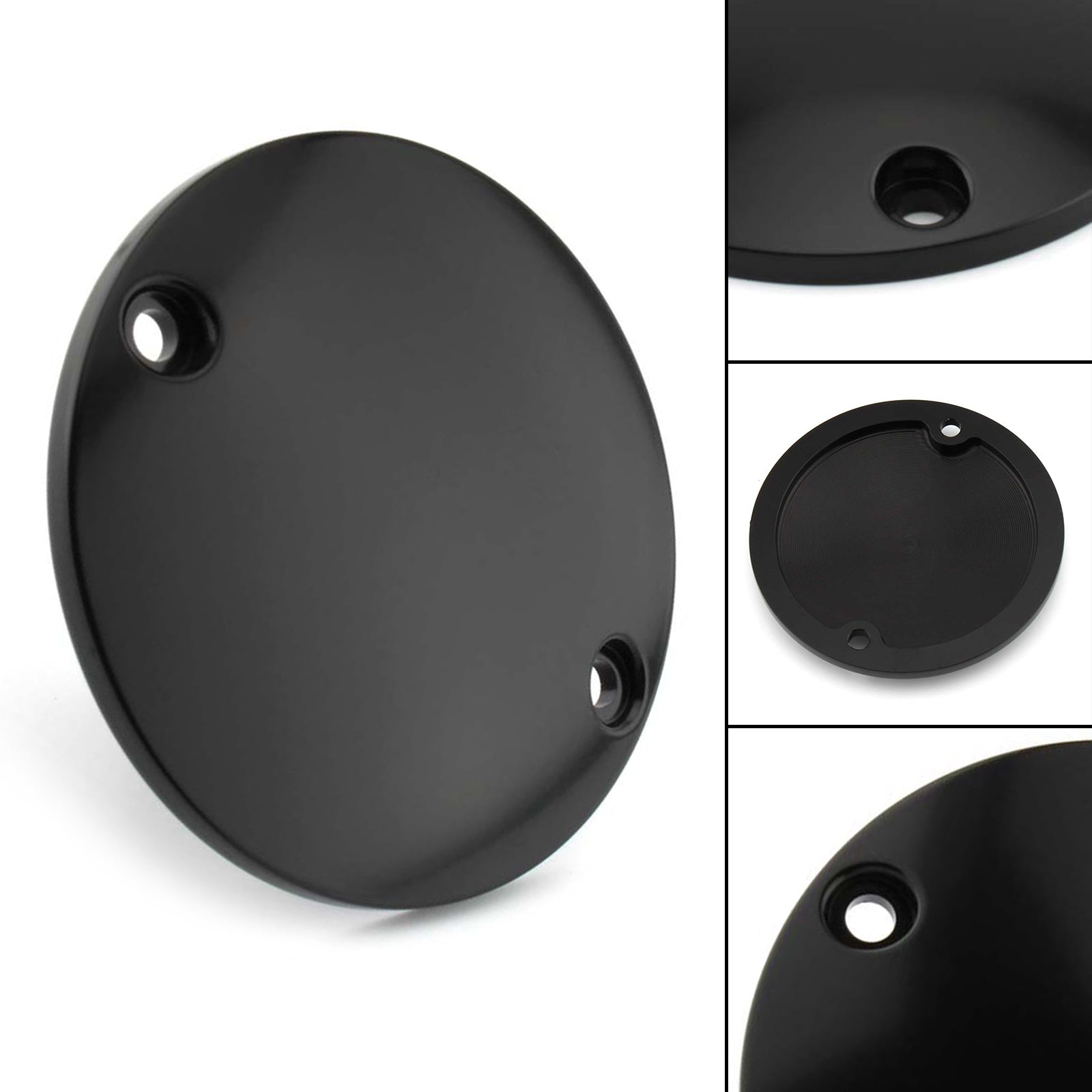 Domed Point Timing Ignition Timer Cover For Xl 883 1200 Glide Dyna Fxst Chrome Generic