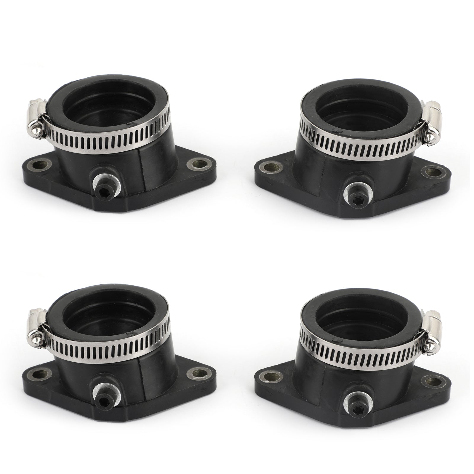 Set of Intake Carburetor Manifold Insulators Boots For Suzuki GS650G 1981-1983