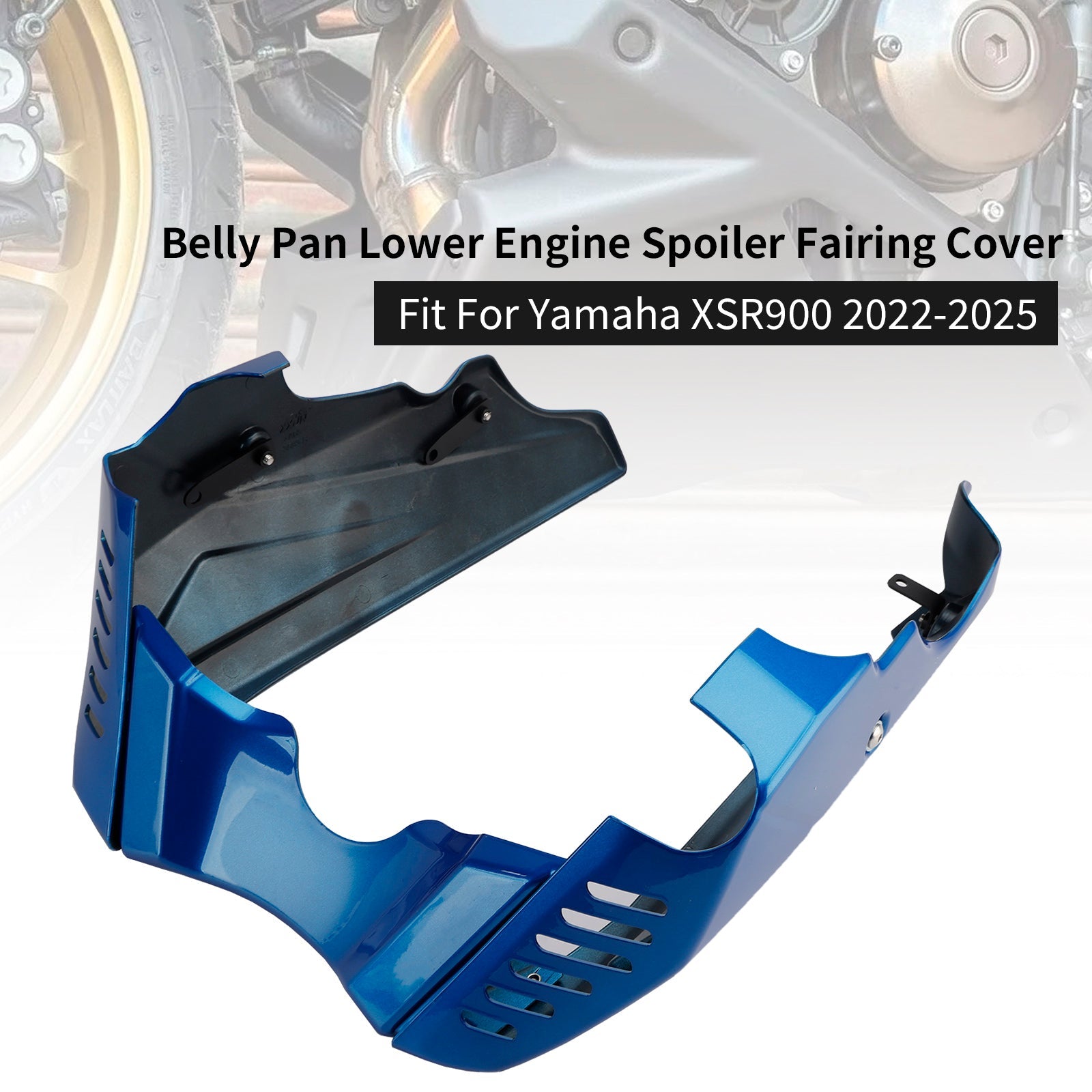 2022-2025 Yamaha XSR900 Belly Pan Lower Engine Spoiler Fairing Cover