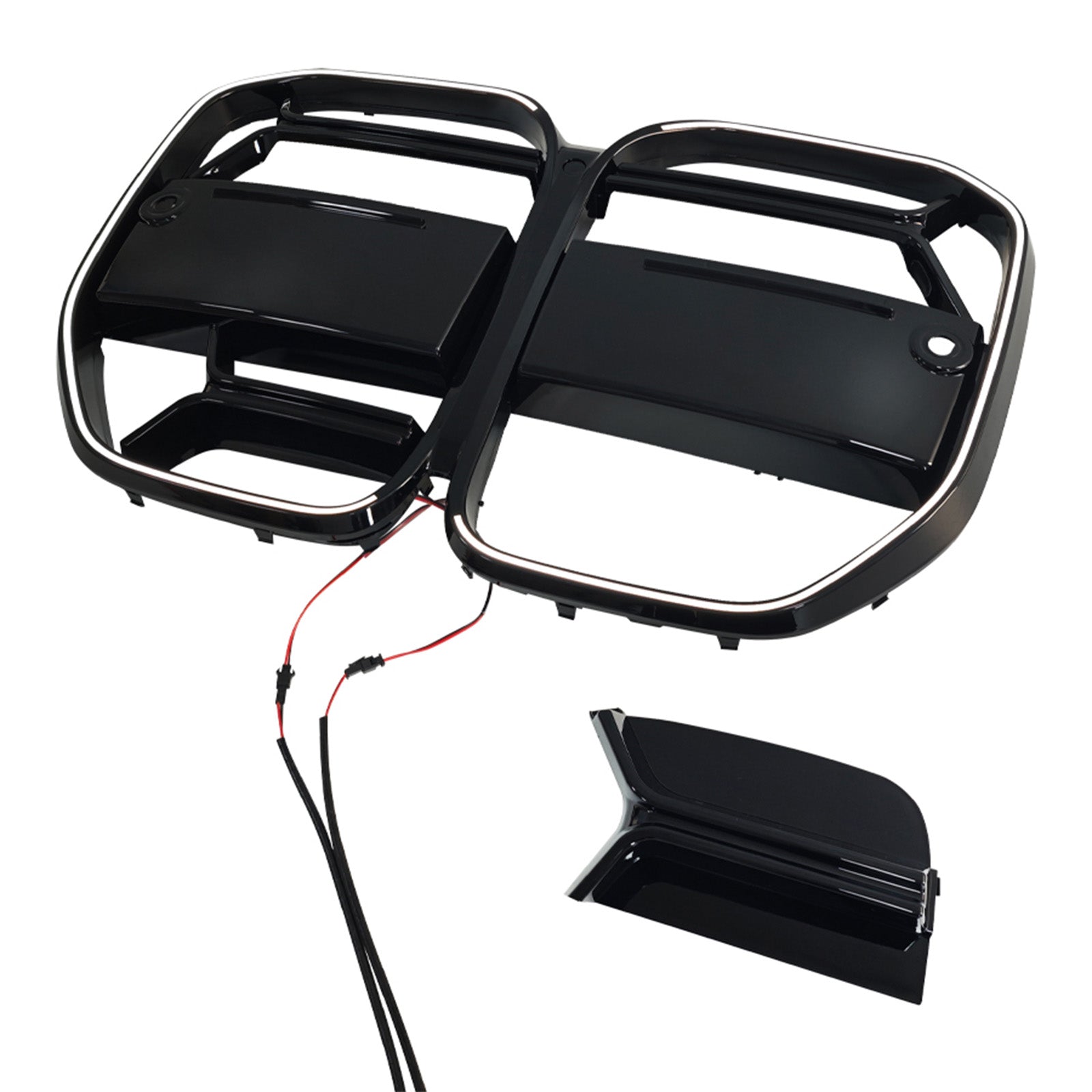 2020-2025 Fit BMW 4 Series G22 G23 G82 W/ACC CS-Style Front Bumper Grille Grill Fit BMW 4 Series G22 G23 G82 W/ ACC