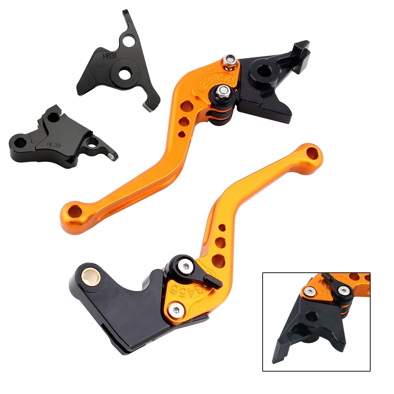 NEW Short Clutch Brake Lever fit for CFMOTO 450SS 450SR 21-23 450NK 23-24