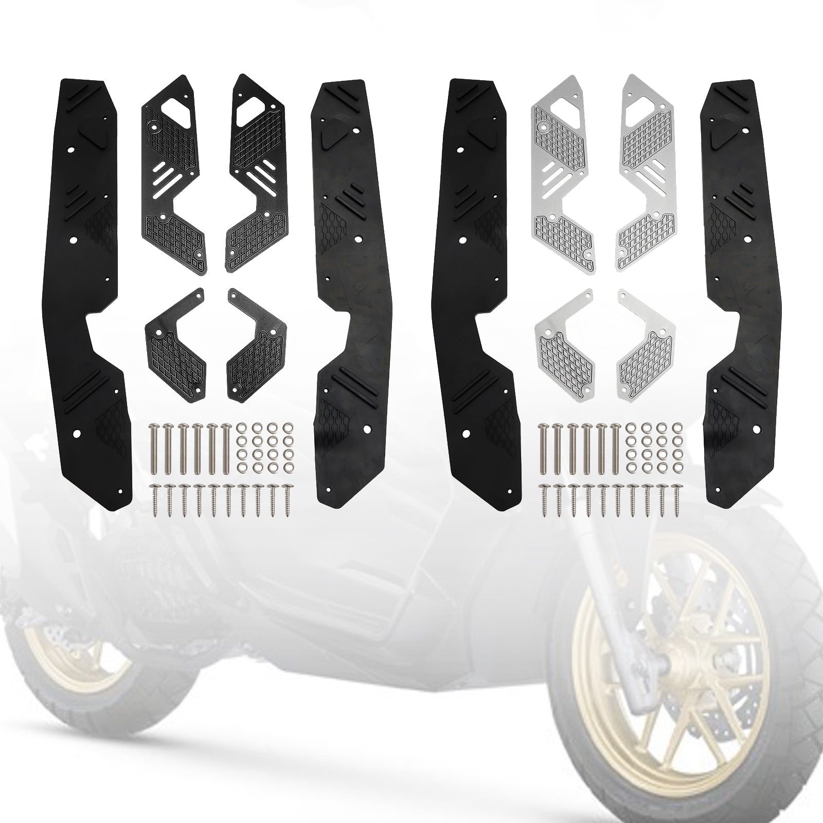 2022-2023 HONDA ADV160 Footrest Foot Pegs Pedal Footboard Plate Guard