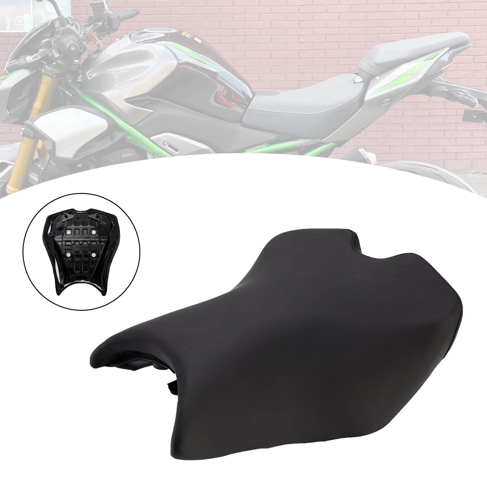 2025 Kawasaki Ninja Z900 Z 900 Front Driver Seat Raider Cushion Fit Black