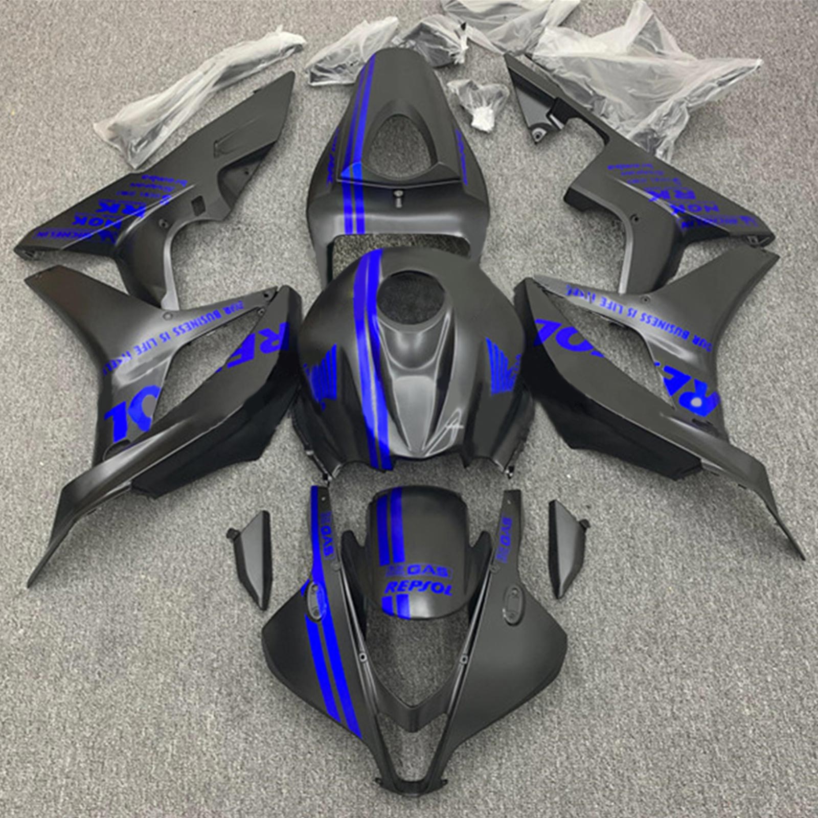 2007-2008 Honda CBR600RR F5 Fairing Kit Bodywork Plastic ABS
