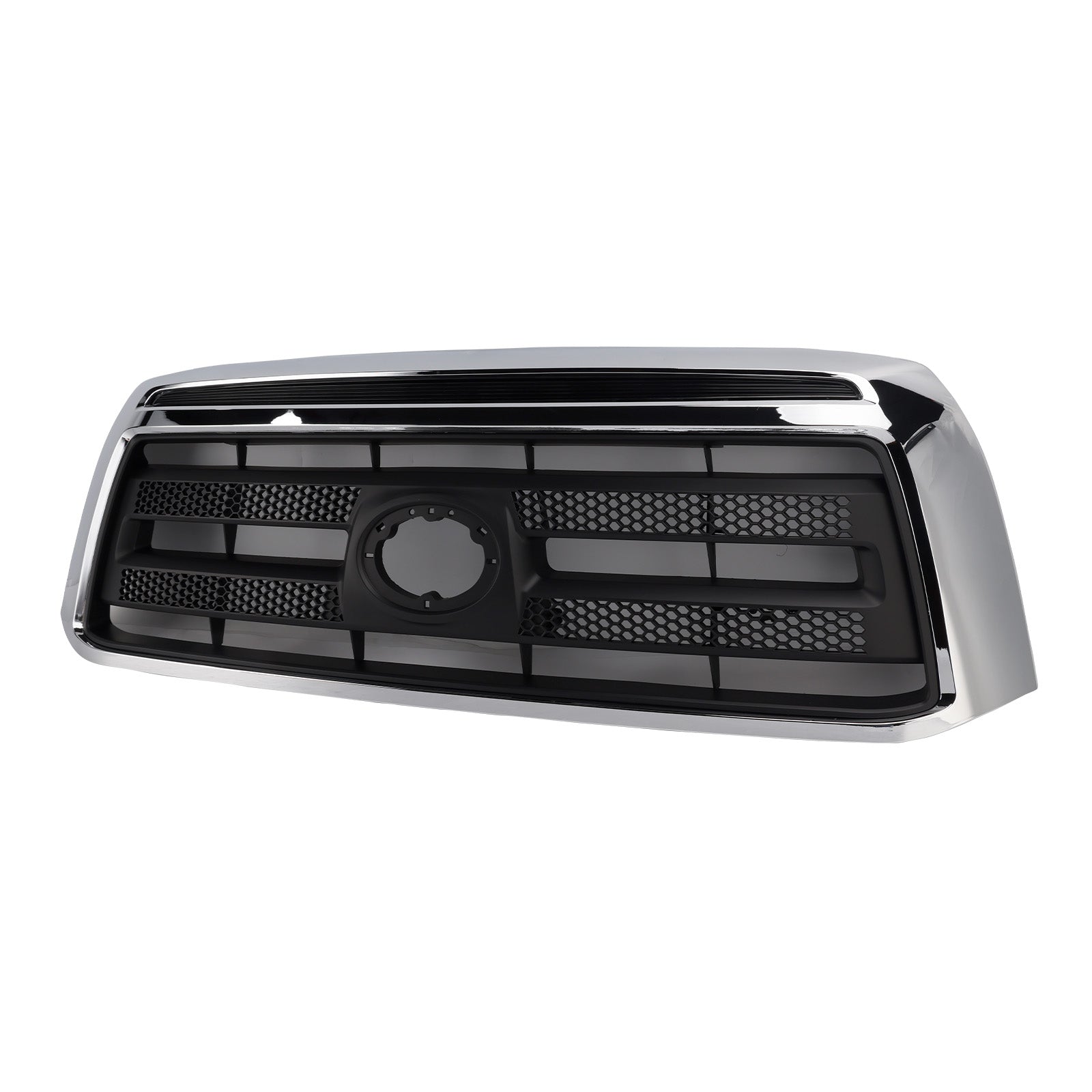 2010-2013 Fit Toyota Tundra Matte Black Chrome Front Bumper Grill Grille