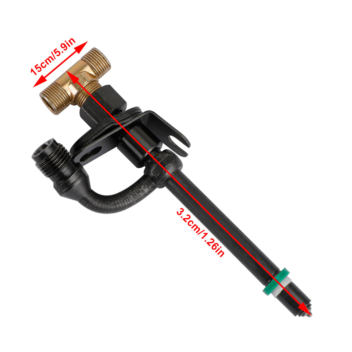 2Pcs 28481 RE36935 RE36936 Fuel Injectors For John Deere Excavator 70D 190E 290D