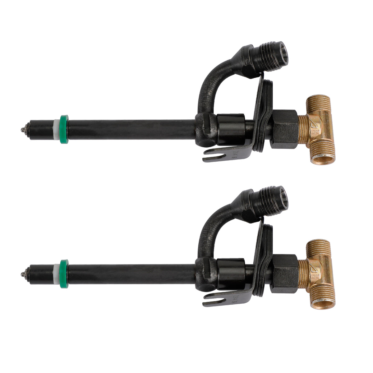 2Pcs 28481 RE36935 RE36936 Fuel Injectors For John Deere Excavator 70D 190E 290D