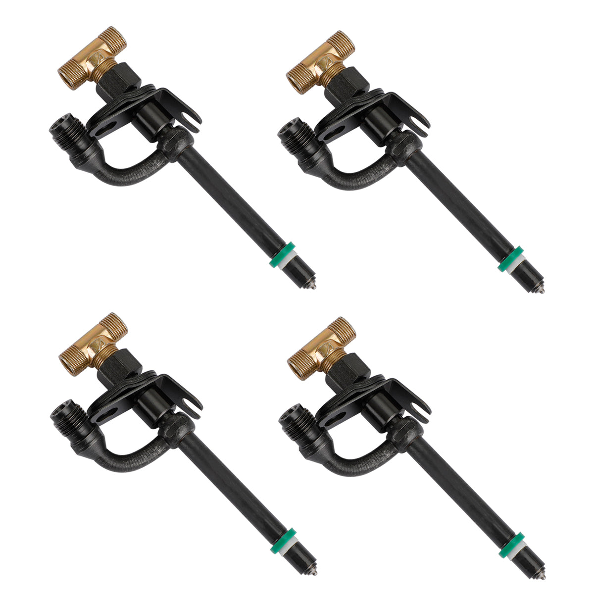 4Pcs 28481 RE36935 RE36936 Fuel Injectors For John Deere Excavator 70D 190E 290D