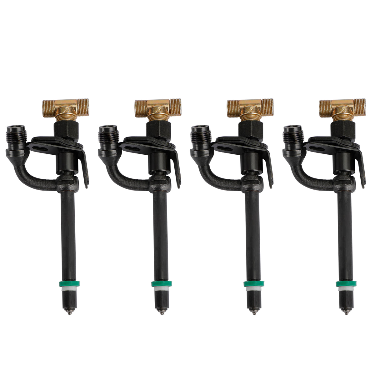 4Pcs 28481 RE36935 RE36936 Fuel Injectors For John Deere Excavator 70D 190E 290D