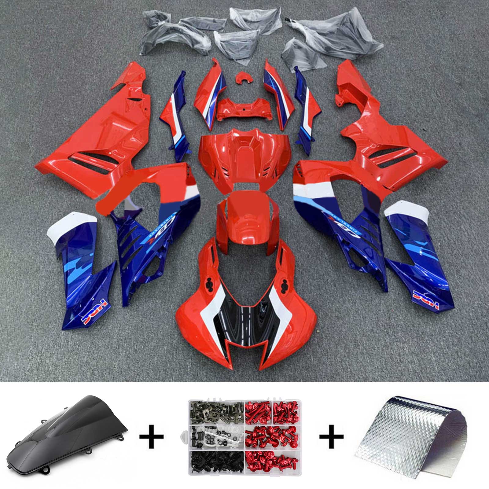 2020-2025 Honda CBR1000RR-R Injection Fairing Kit Bodywork Plastic ABS #108
