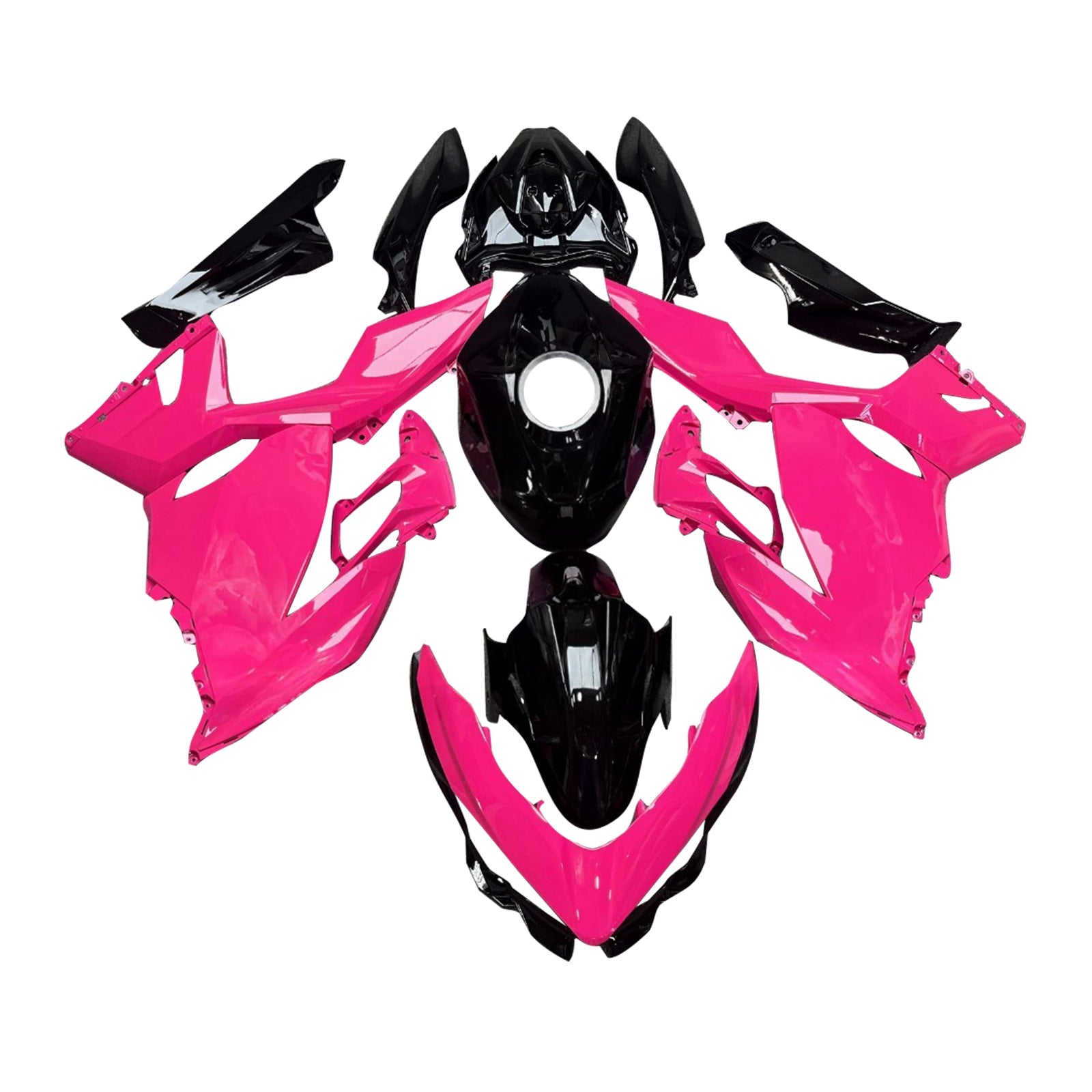 Injection Fairing Kit Bodywork Plastic ABS fit For Kawasaki EX400 Ninja400 2018-2024