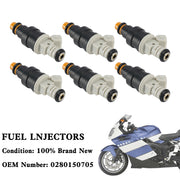BMW K1100 6PCS Fuel Injector 0280150705 0280150941 Generic