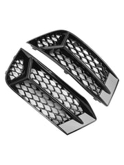 2017-2020 Audi A3 Front Bumper Grill Fog Light Cover Lamp Frame Trim