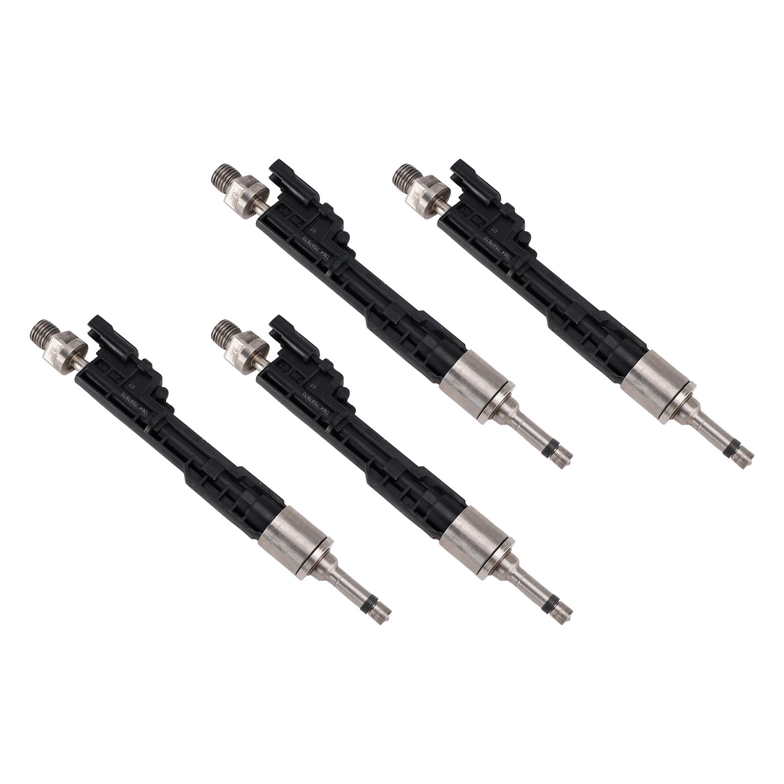 4Pcs Fuel Injector For BMW 5 Series 2011-2016 X5 2011-2013 0261500109