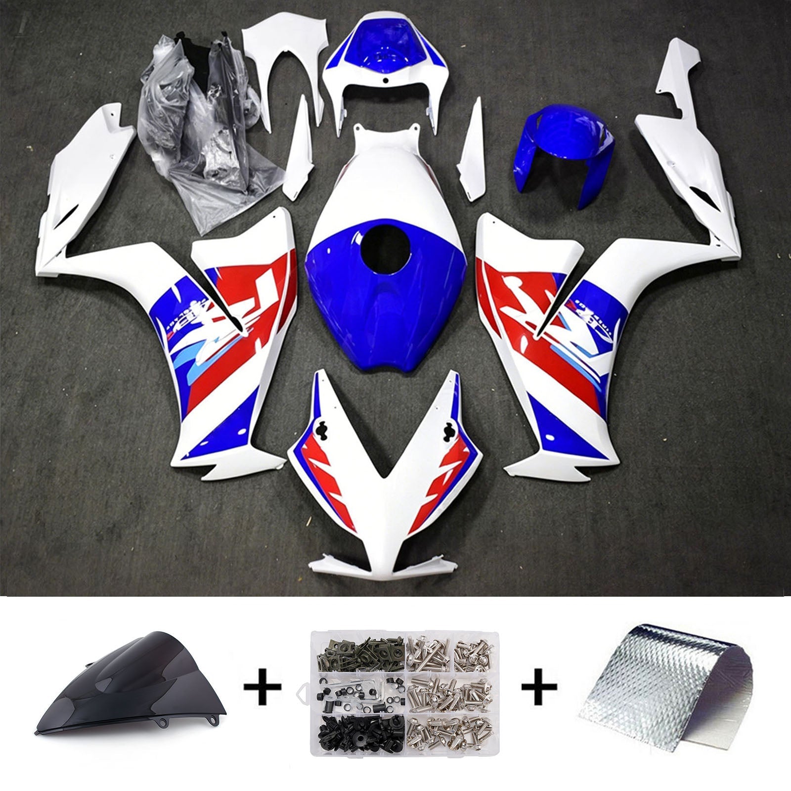 Injection Fairing Kit Bodywork Plastic ABS For Honda CBR1000RR 2012-2016