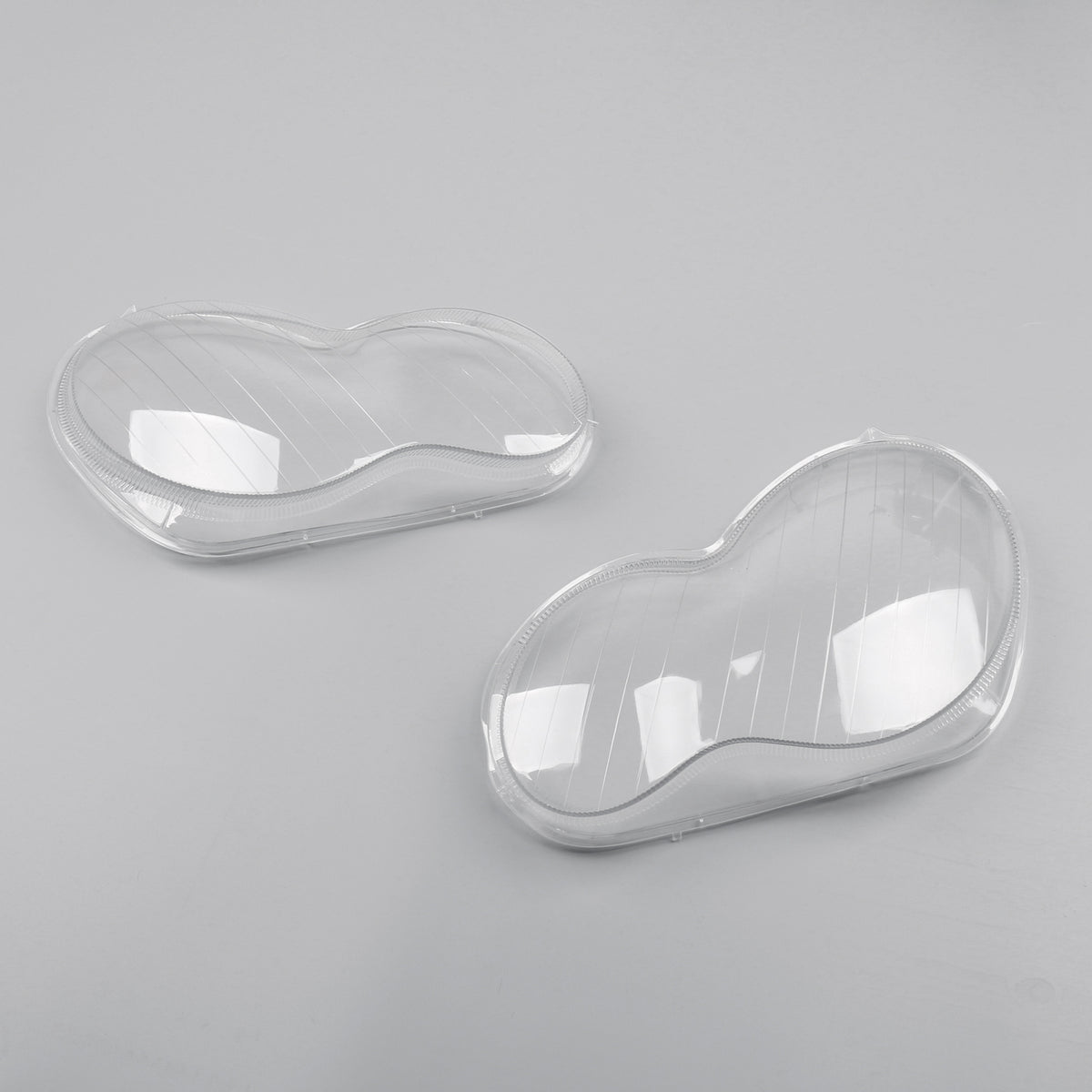 2001-2007 BENZ W203 C-Class C32 AMG Headlight Lens Shell Plastic Cover Left + Right Generic