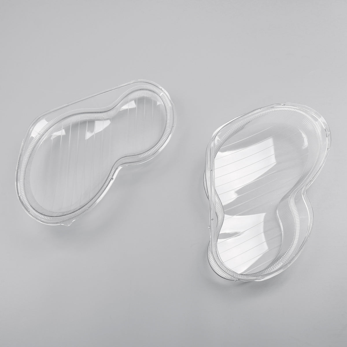 2001-2007 BENZ W203 C-Class C230 Headlight Lens Shell Plastic Cover Left + Right Generic