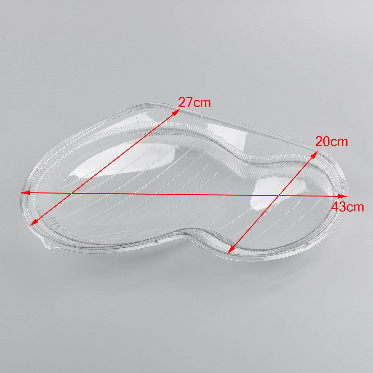 2001-2007 BENZ W203 C-Class C240 Headlight Lens Shell Plastic Cover Left + Right Generic