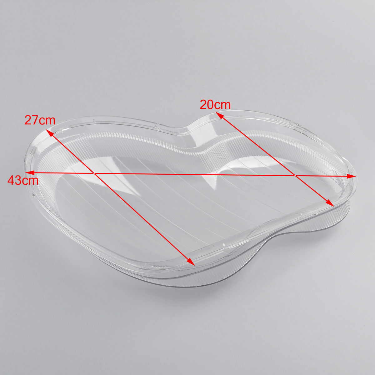2001-2007 BENZ W203 C-Class C230 Headlight Lens Shell Plastic Cover Left + Right Generic
