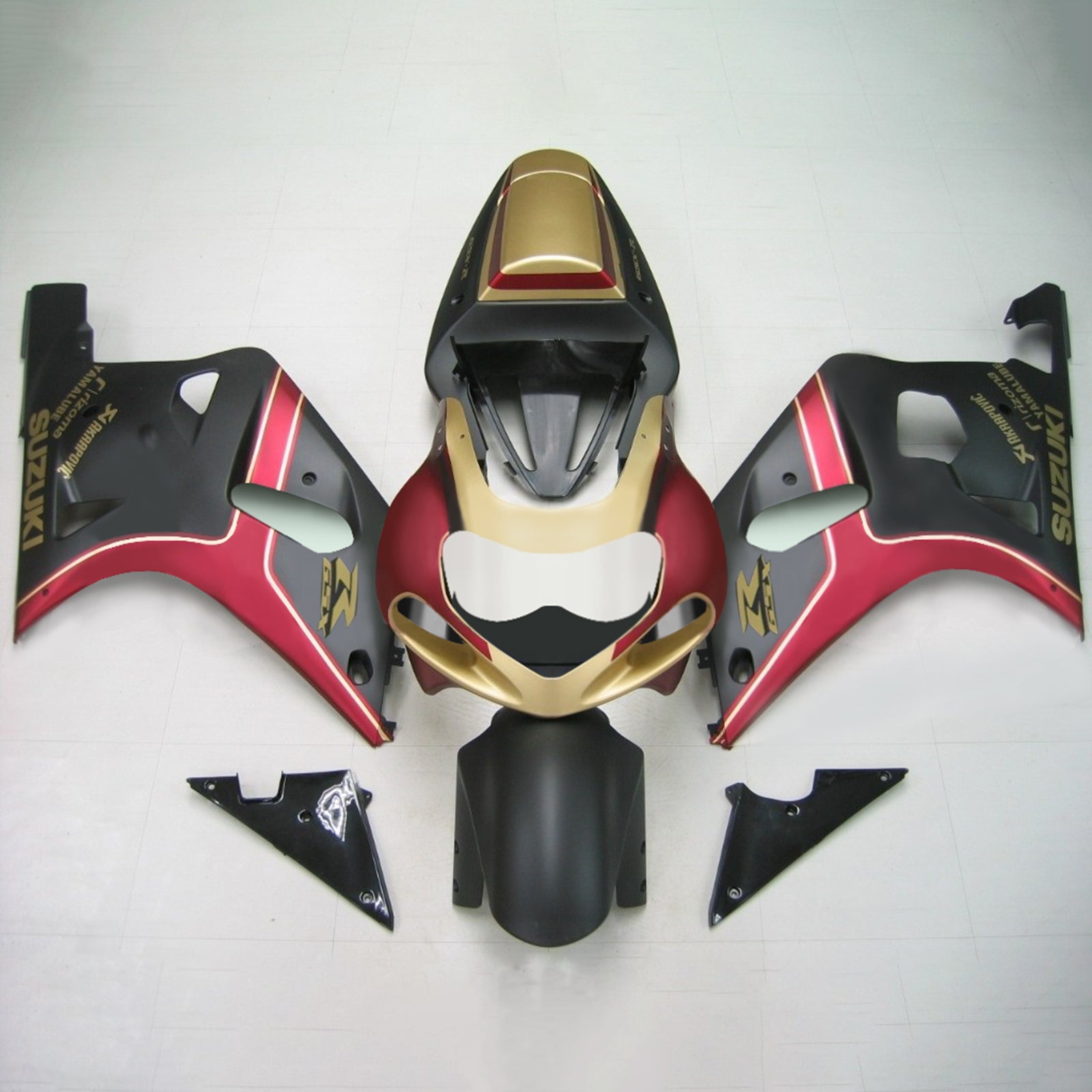 2001-2003 Suzuki GSXR750 K1 Amotopart Injection Fairing Kit Bodywork Plastic ABS #135