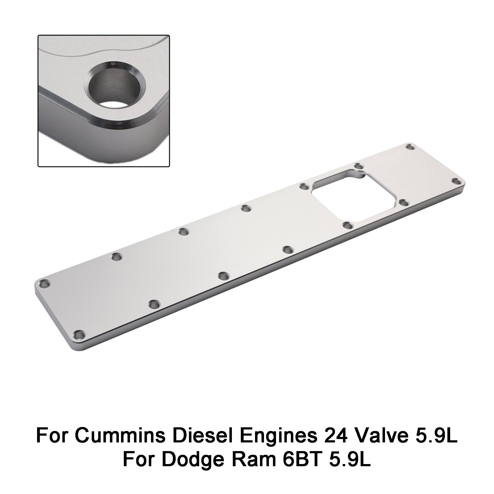 Dodge Ram 6BT 5.9L Intake Manifold Plenum Plate 24V 551714