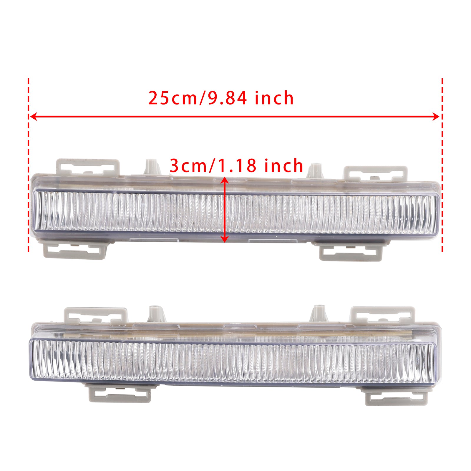 2013-2016 Mercedes Benz W166 GL-Class Specific model LH RH Pair Daytime Run Lamp Fog Light A0999065700 A0999065800