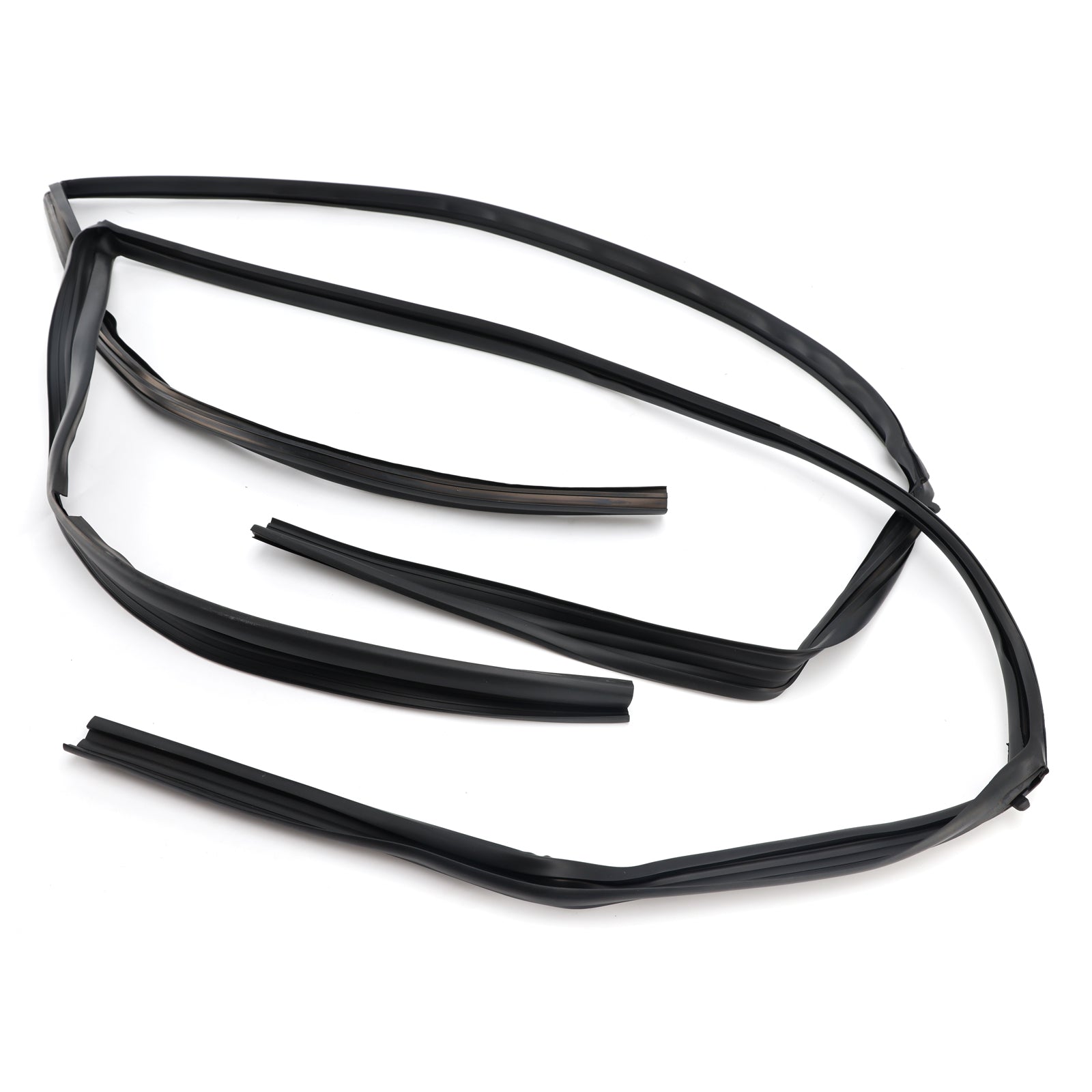 1996-2000 HONDA CIVIC EK4 EK9 2D 3D 2PCS Front Door Glass Run Channel