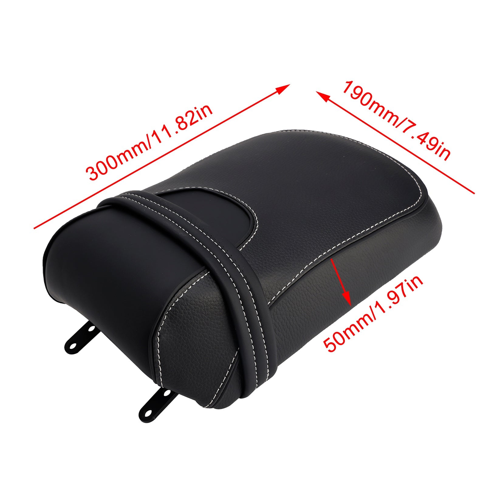 2025 For Indian Scout Classic Rear Seat Passenger Cushion Flat Black