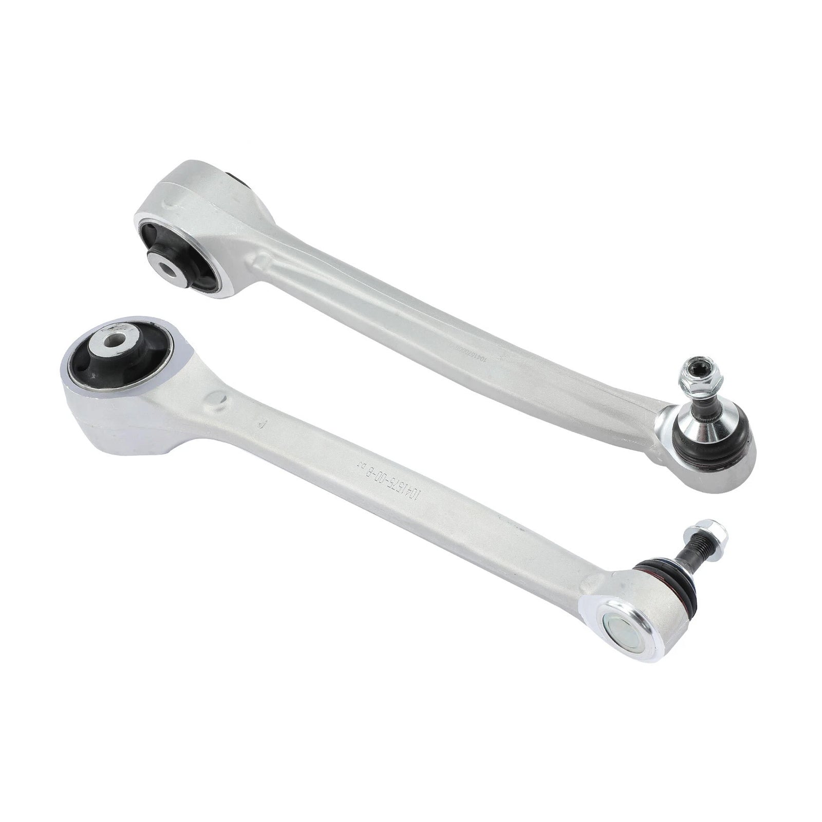 2x Front Lower Forward Track Control Arms For Tesla Model S 5YJS 2016-2022 75D AWD Hatchback 104157000B