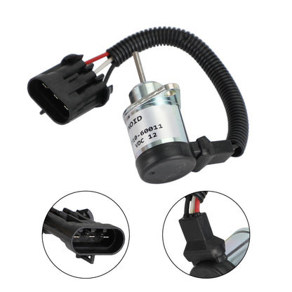 1J710-60011 12V Shutdown Device Solenoid Fits For Kubota Engine V2607
