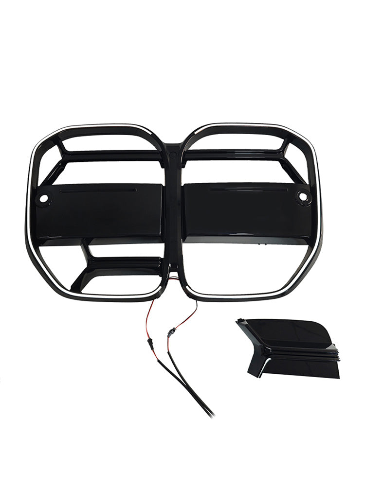 2020-2025 Fit BMW 4 Series G22 G23 G82 W/ACC CS-Style Front Bumper Grille Grill Fit BMW 4 Series G22 G23 G82 W/ ACC