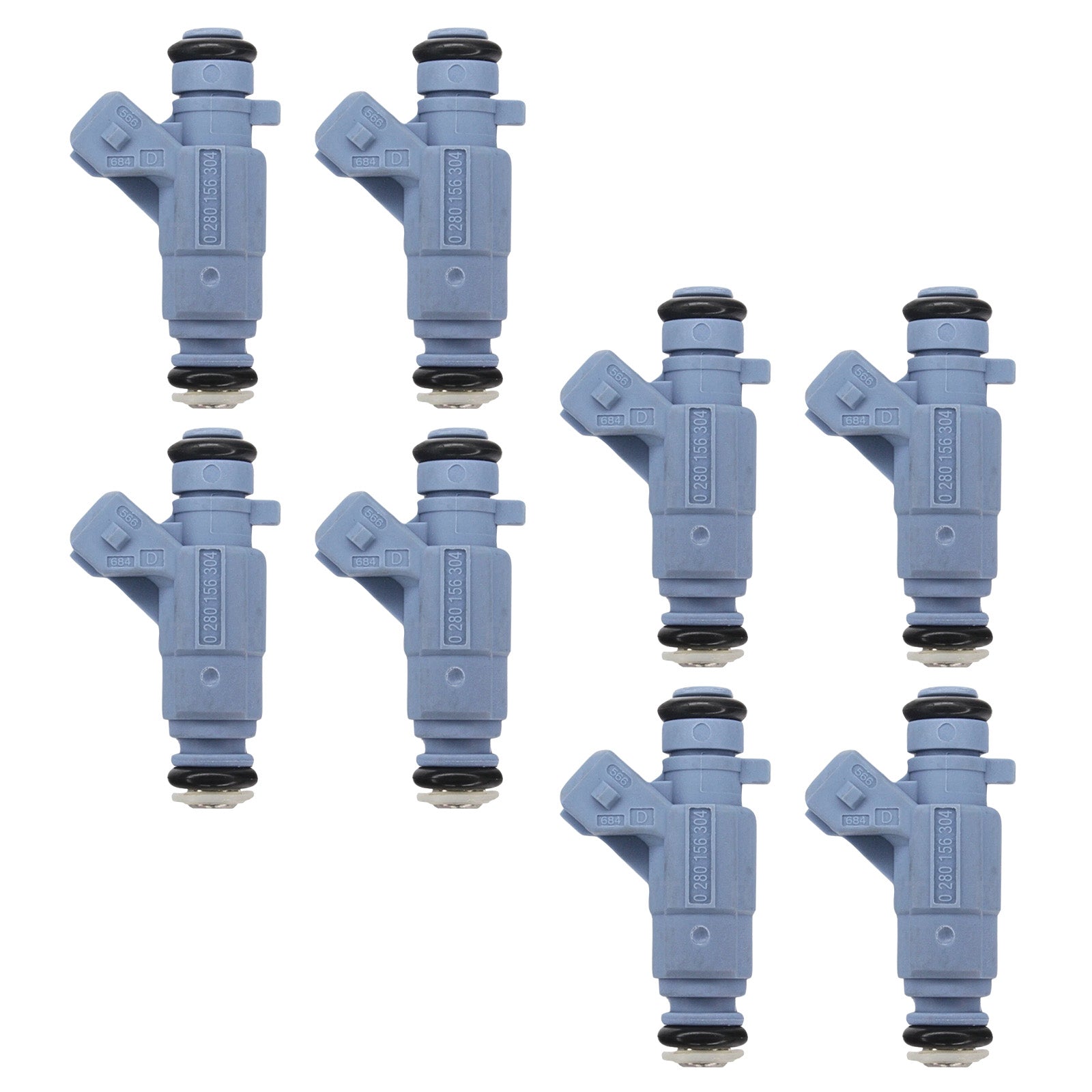 8Pcs Fuel Injector For Mercedes-Benz E55 S55 CL55 2003-2006 0280156304